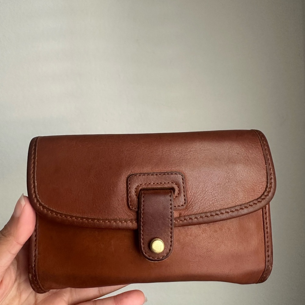 Vintage Coach Leather Wallet